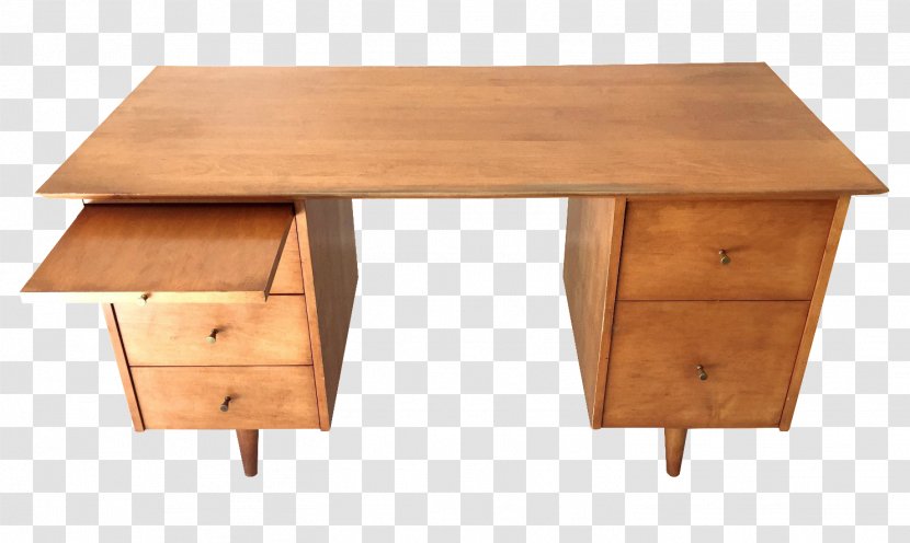Desk Wood Stain Plywood Lumber - Table - Angle Transparent PNG
