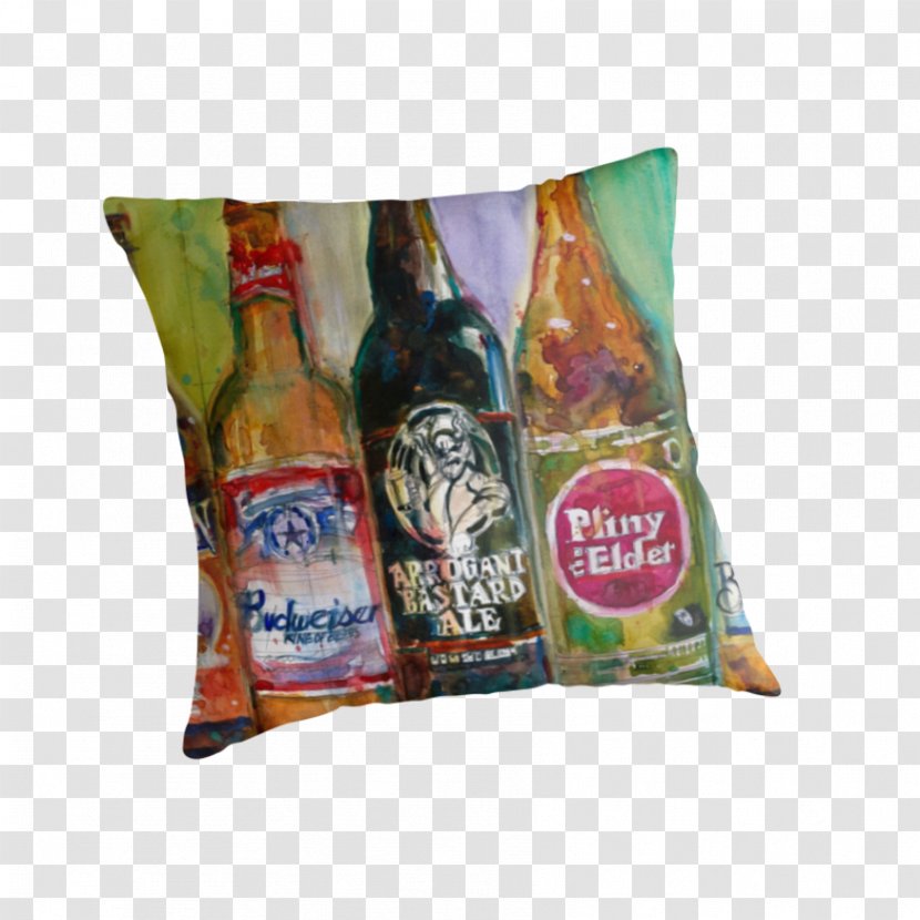 Cushion - Watercolor Beer Transparent PNG