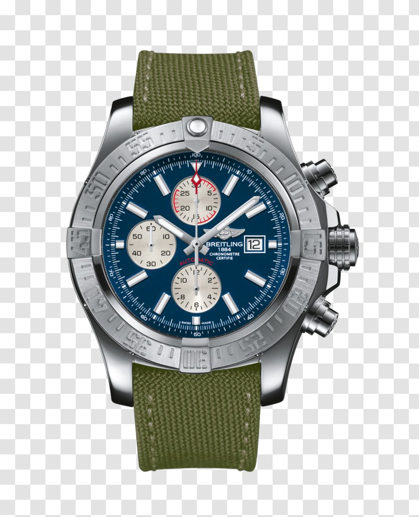 Breitling SA Chronograph Avenger II Watch Chronomat - Super - I Pad Transparent PNG