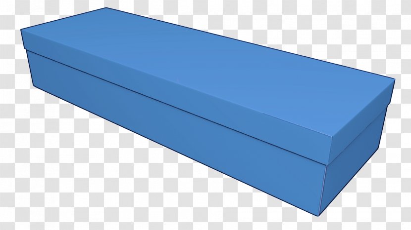 Blue Rectangle Mat Box Transparent PNG