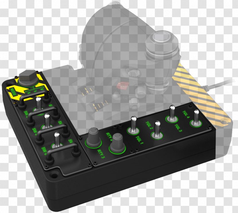Joystick Saitek Mad Catz X-55 Rhino H.O.T.A.S HOTAS Gamepad Transparent PNG