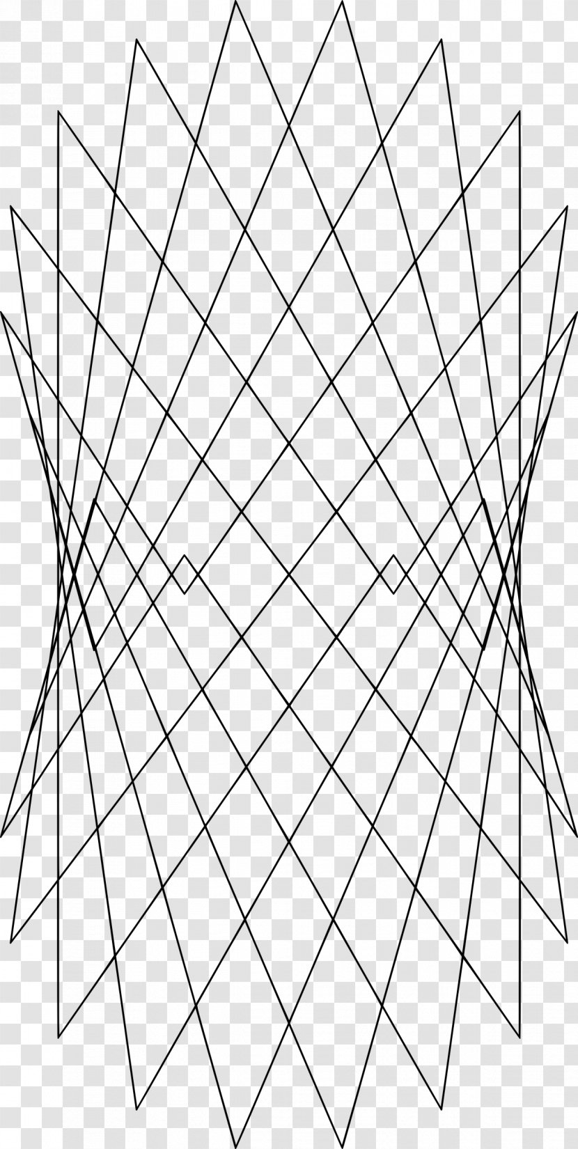 Drawing Pattern - Line Art - Black And White Transparent PNG