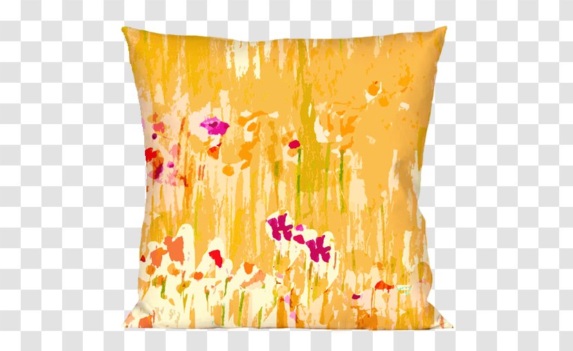 Throw Pillows Cushion - Yellow - Mary Jane Transparent PNG