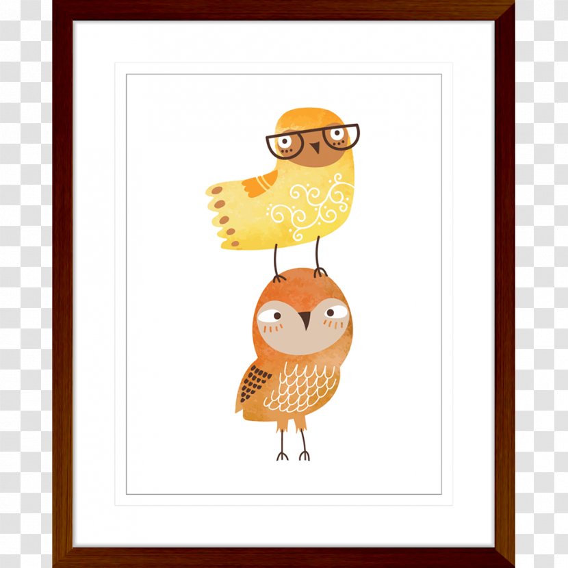 Owl Picture Frames Illustration Product Cartoon - Frame Transparent PNG