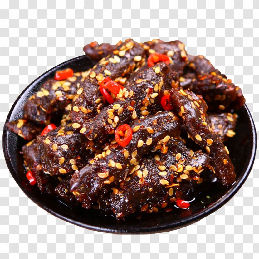 Sichuan Jerky Bakkwa Hot Pot Beef - Capsicum Annuum - Spicy Barbecue Flavor Transparent PNG