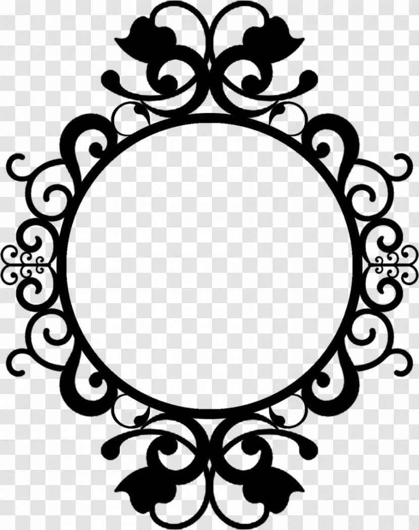Clip Art Openclipart Mirror Picture Frames - Hari Raya Frame Vector Transparent PNG