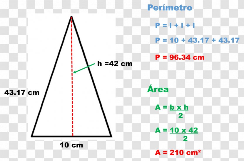 Triangle Area Perimeter Rectangle - Polygon Transparent PNG