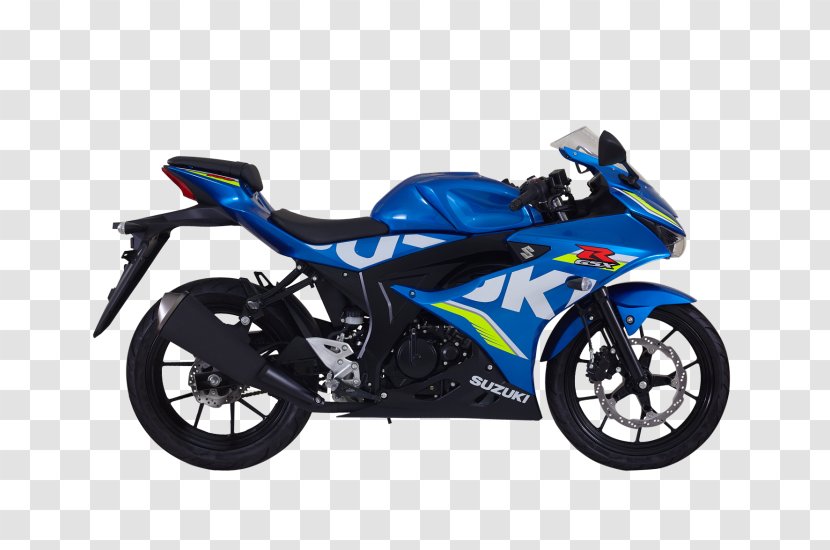 Suzuki GSX-R Series Car Scooter Motorcycle - Sport Bike - Taobao Blue Copywriter Transparent PNG