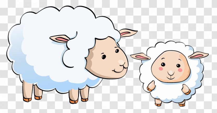 Sheep Vector Graphics Illustration Drawing Clip Art - Heart Transparent PNG