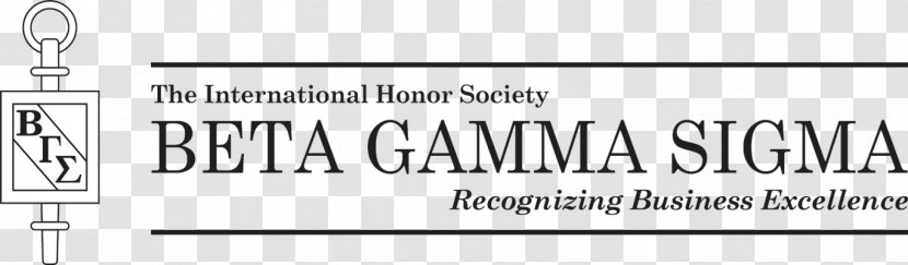 Beta Gamma Sigma Brock University Honor Society Logo - Organization - Number Transparent PNG