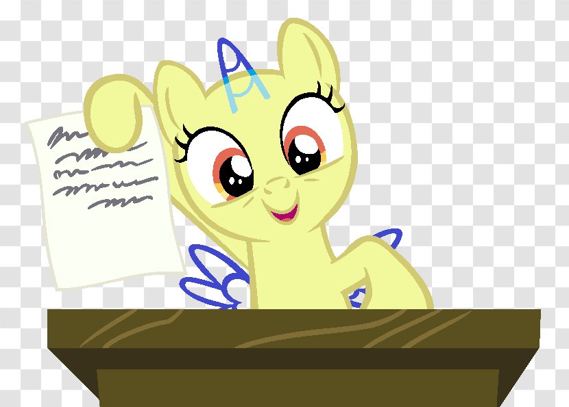 Pony Homework Writing DeviantArt School - Heart Transparent PNG