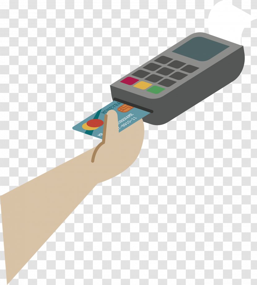 Payment Credit Card Point Of Sale - Cash - POS Transparent PNG