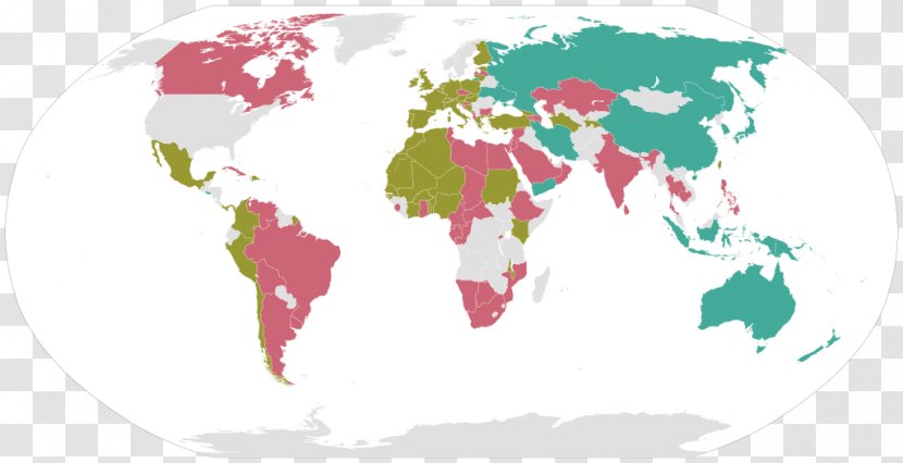 World Map Globe Cartography - Area Transparent PNG