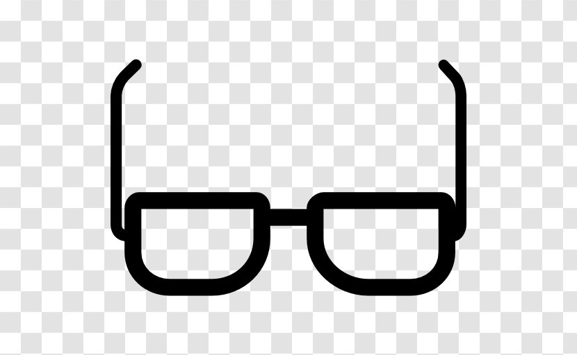 Glasses Ophthalmology Eye Care Professional Examination - Black And White Transparent PNG