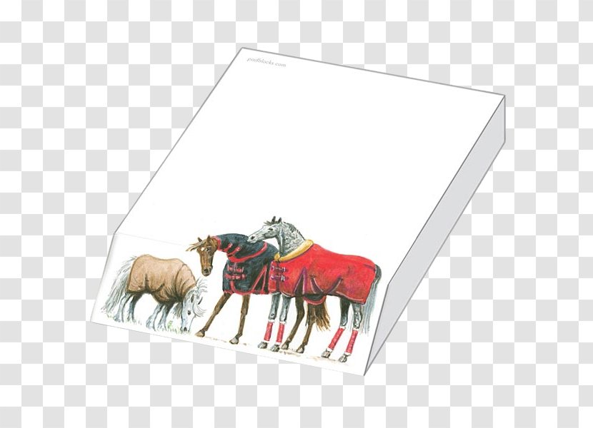 Horse Post-it Note Padblocks & Notepads Stationery Reindeer - Postit Transparent PNG