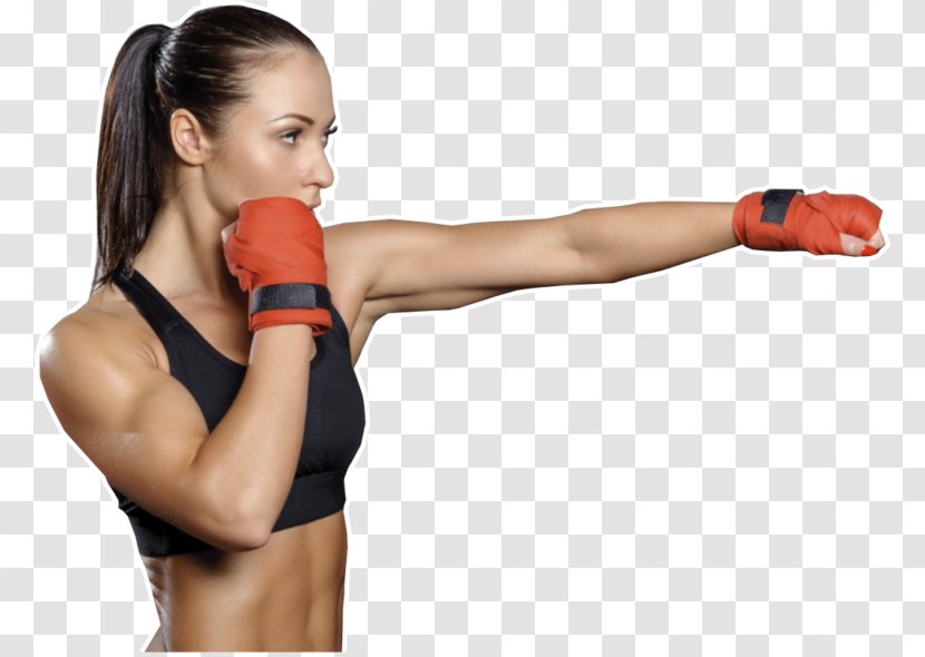 Boxing Glove Physical Fitness Kickboxing Exercise - Flower Transparent PNG