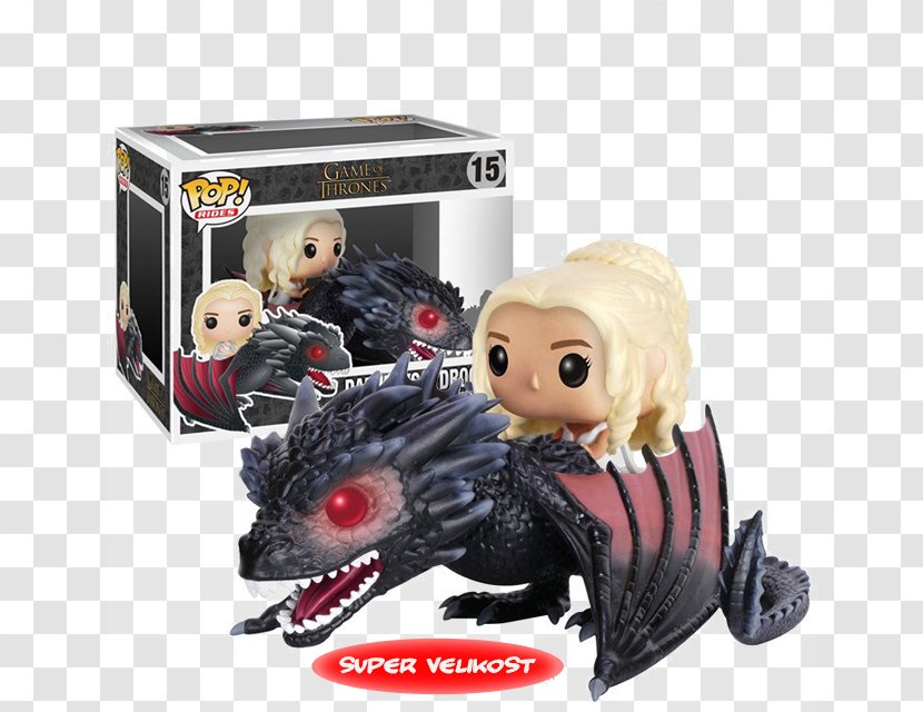 Daenerys Targaryen Drogon Viserion Funko Rhaegal - Game Of Thrones Season 5 Transparent PNG