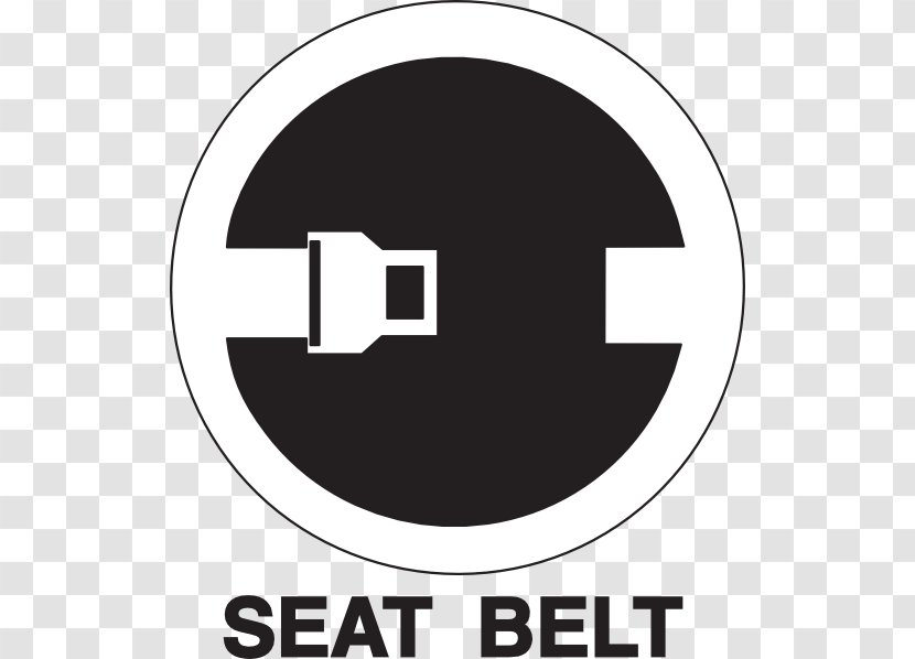 Car Airplane Seat Belt Clip Art - Brand - Cliparts Transparent PNG