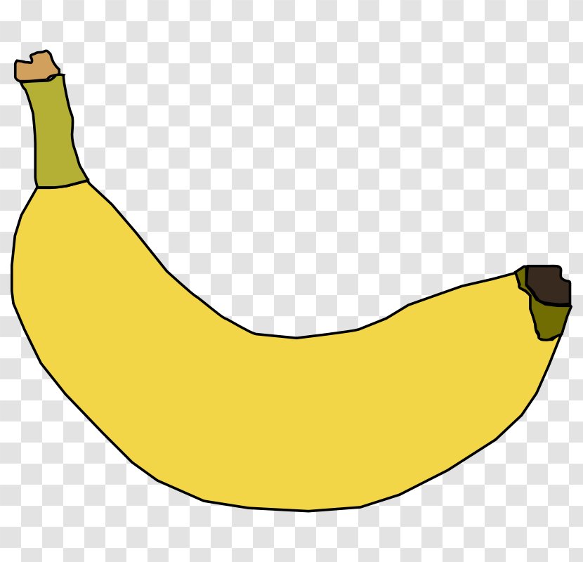Banana Drawing Clip Art - Food - Cartoon Images Transparent PNG