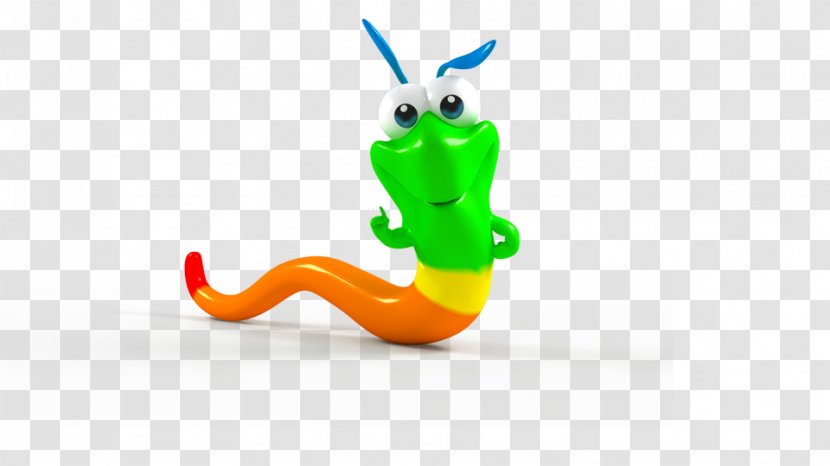 Gummy Candy Reptile Taffy Worm - Animal Figure Transparent PNG