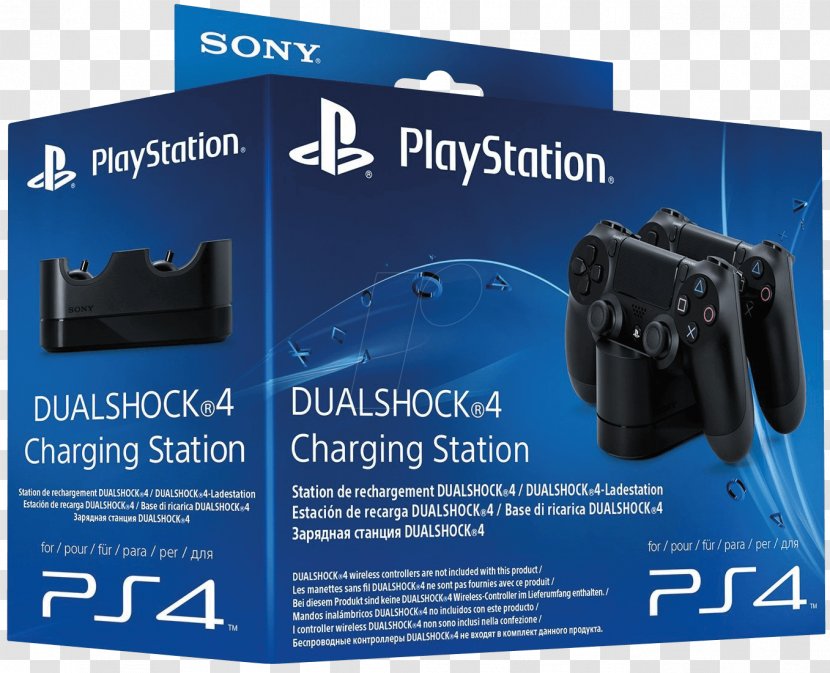 PlayStation 4 Battery Charger Sony DualShock - Video Game Consoles - Dualshock Transparent PNG