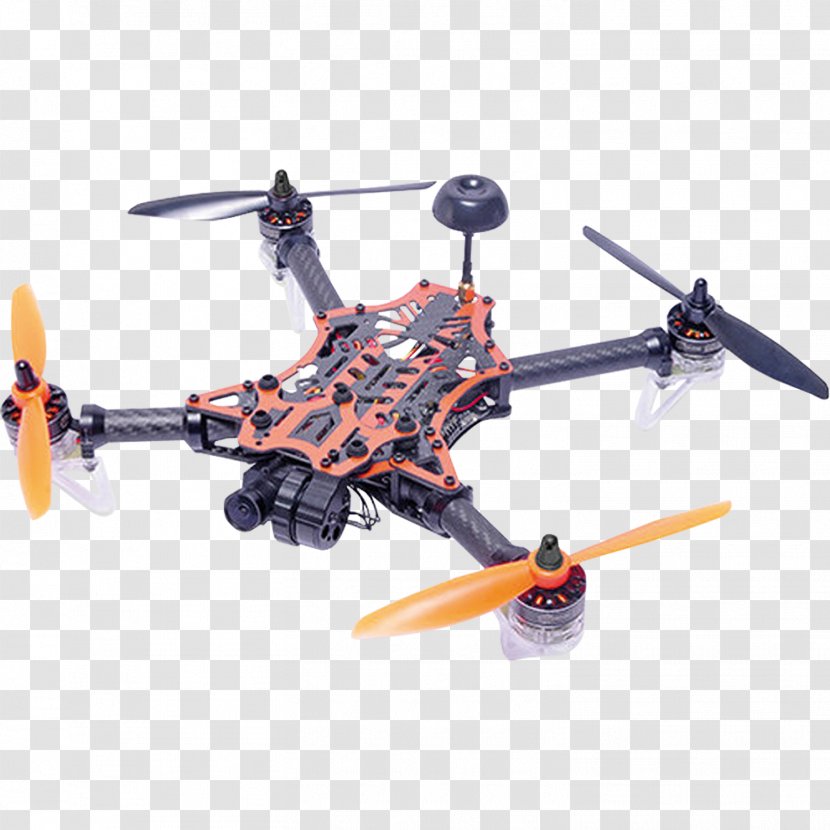 Drone Racing First-person View Quadcopter Multirotor Unmanned Aerial Vehicle - Helicopter Rotor Transparent PNG