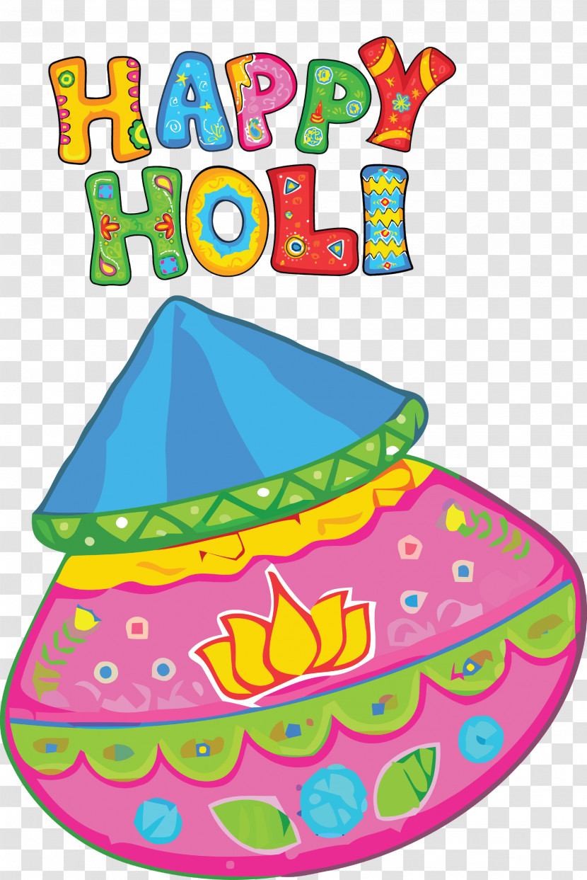 Happy Holi Transparent PNG