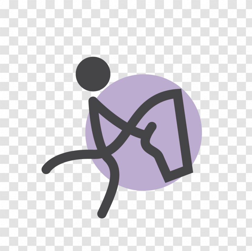 Sport Logo Icon - Violet - Rope Skipping Transparent PNG