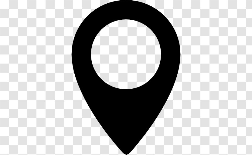Google Maps Pin Map Maker Image - Black Transparent PNG