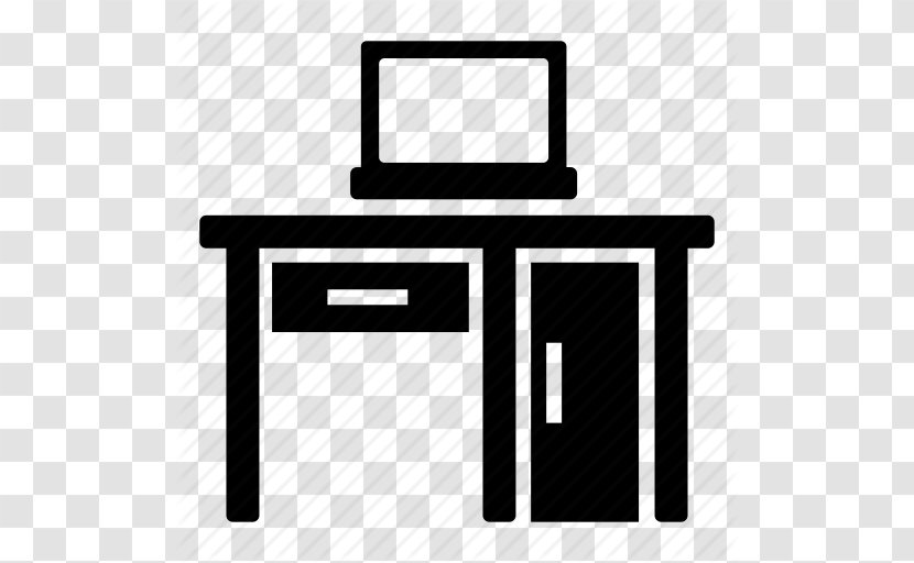 Office Computer Desk Furniture - Technology - Icon Transparent PNG