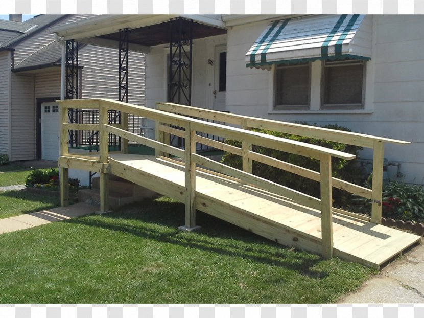 Wheelchair Ramp Disability Building Inclined Plane - Outdoor Furniture Transparent PNG