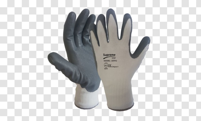 Cut-resistant Gloves Personal Protective Equipment Schutzhandschuh Nylon - Perspiration Transparent PNG