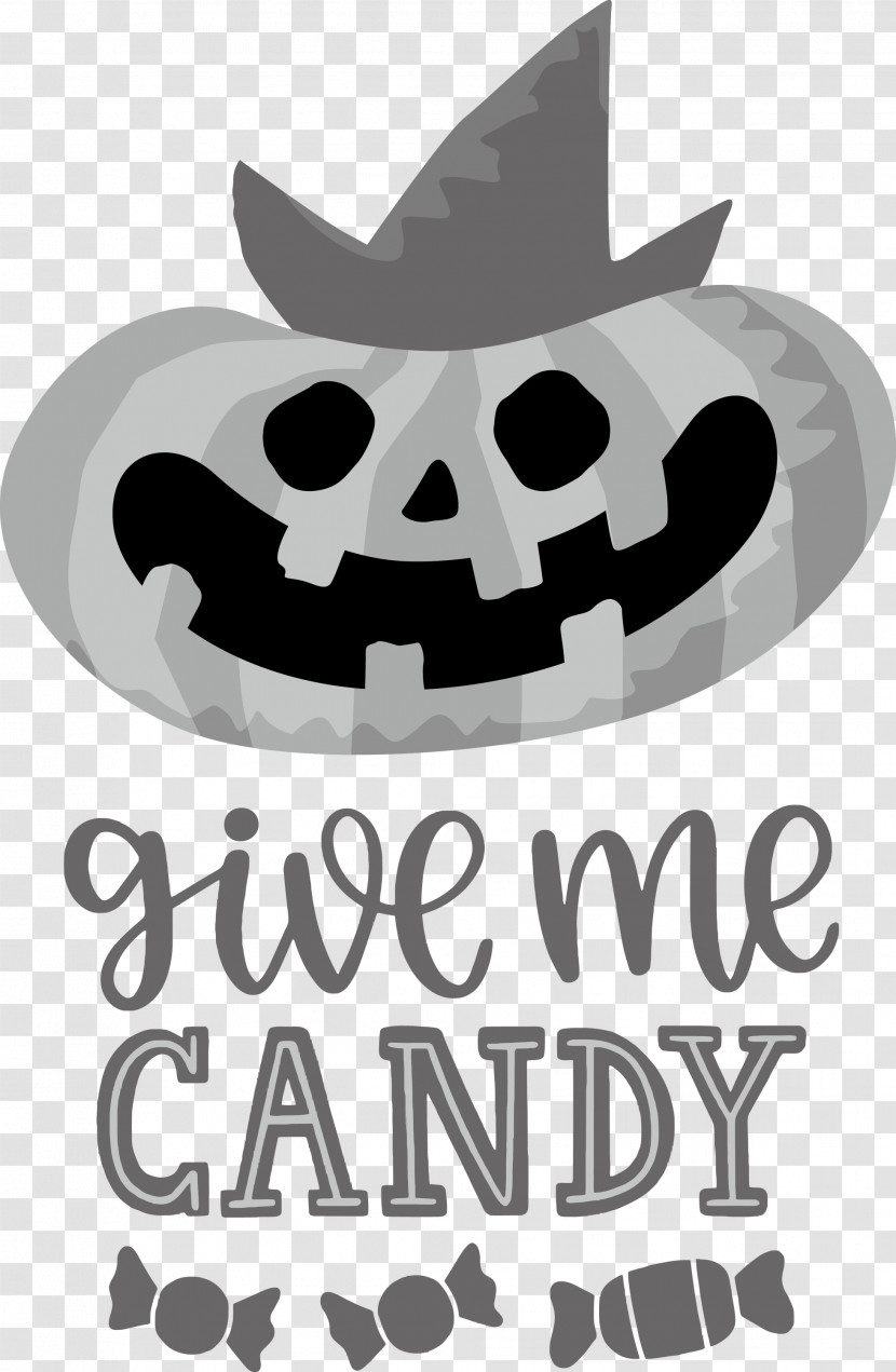 Give Me Candy Halloween Trick Or Treat Transparent PNG