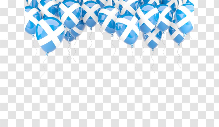 Line Sky Plc Font - Scotland Flag Transparent PNG