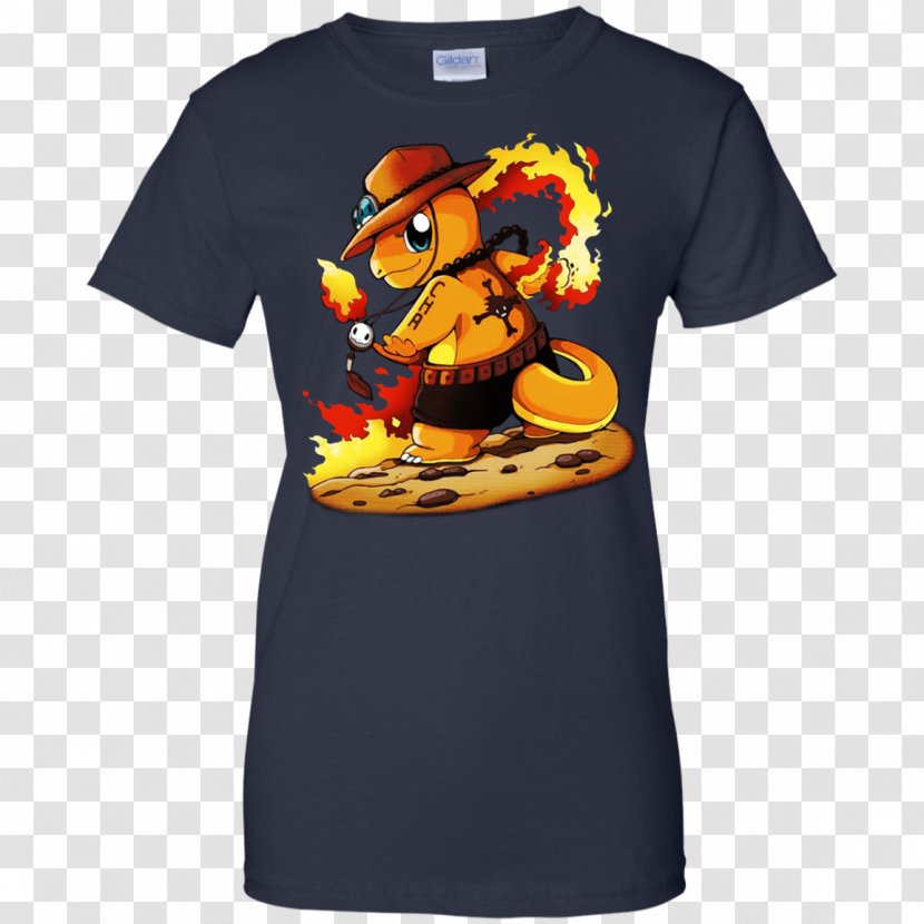 T-shirt Hoodie Portgas D. Ace Monkey Luffy Charizard - Shirt Transparent PNG