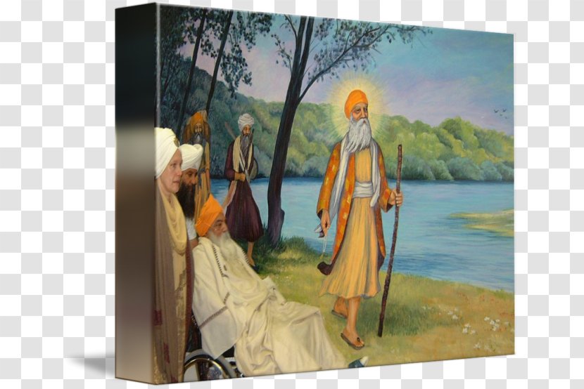 Waheguru Satnam Gurpurb Sikhism Sikh Guru - Artwork - Nanak Transparent PNG