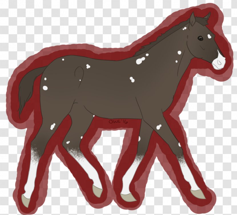 Mustang Foal Stallion Pony Colt - Red - Bohemian Rhapsody Transparent PNG