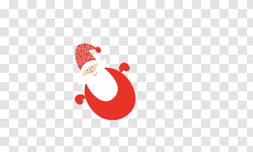Christmas Ornament Designer Clip Art - Logo - Cartoon Santa Claus Transparent PNG