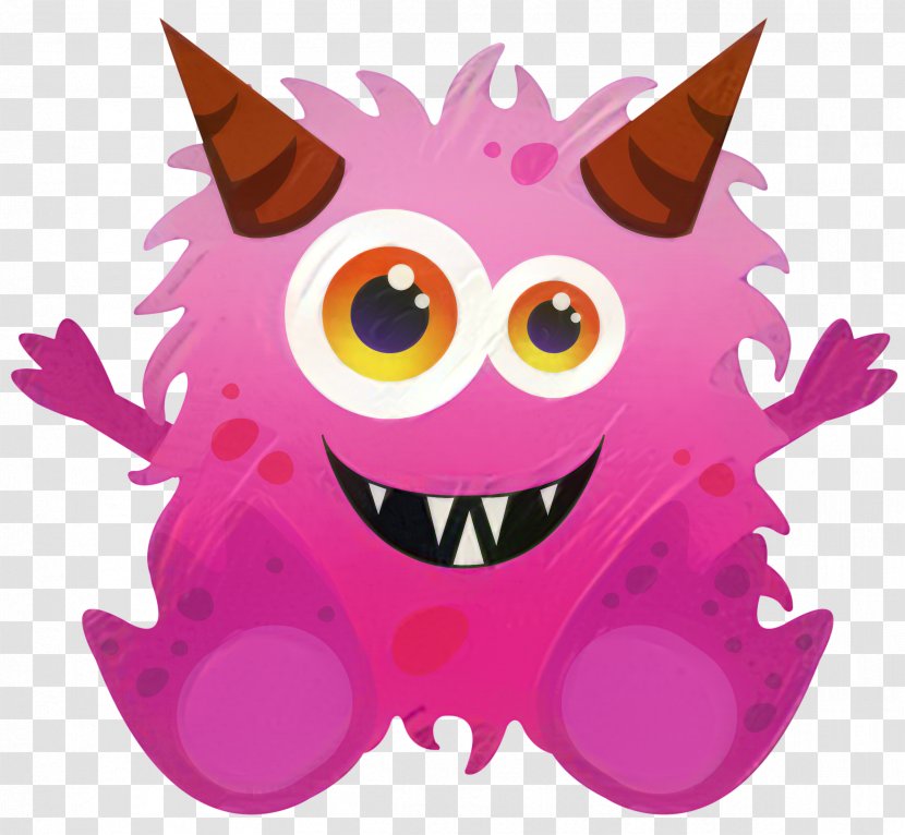 Monster Clip Art Cartoon Drawing Image - Smile - Mouth Transparent PNG