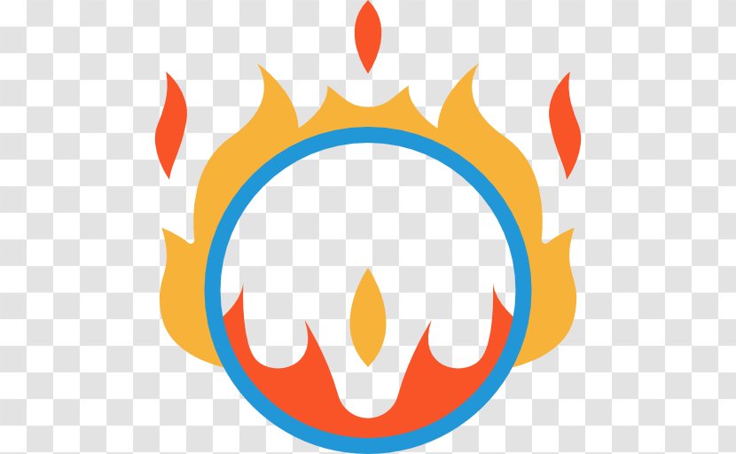 Circus Ring Of Fire Icon - Area - Flame Transparent PNG