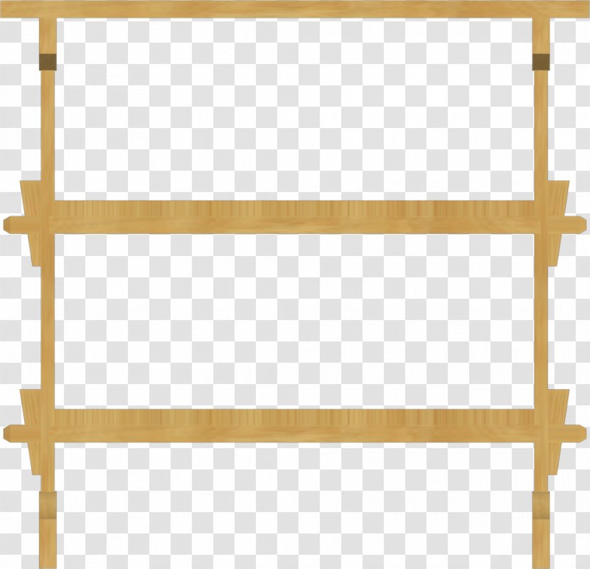 Shelf Angle Wood Line - Shelving Transparent PNG