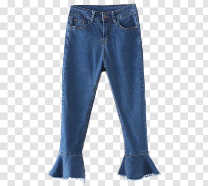Bell-bottoms Jeans Denim Pants Clothing - Bellbottoms - Frayed Transparent PNG