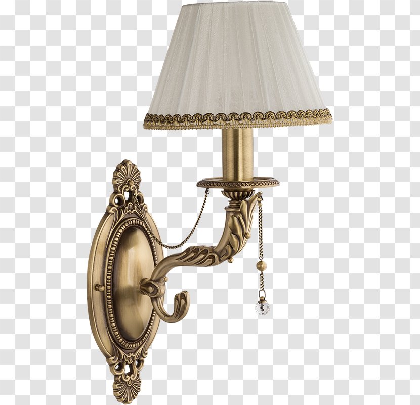 Sconce Light Fixture Chandelier Lamp Shades - Brass Transparent PNG