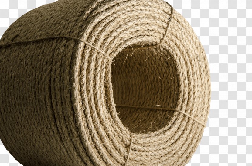 Rope Sisal Yarn Bout Reel - Woolen Transparent PNG