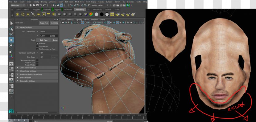 UV Mapping Autodesk Maya Texture 3ds Max 3D Modeling - Human - Stretch As Far Eye Can See Transparent PNG