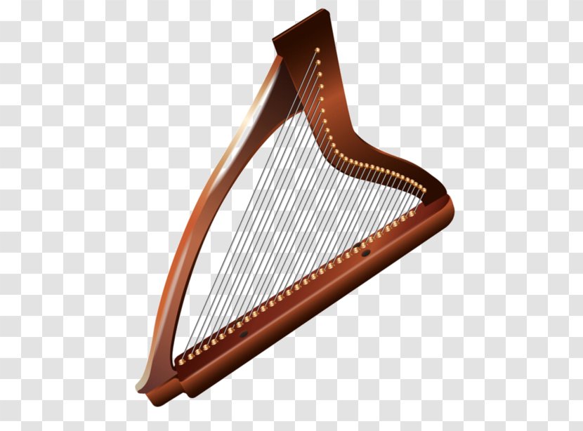 Musical Instruments Celtic Harp String - Heart Transparent PNG