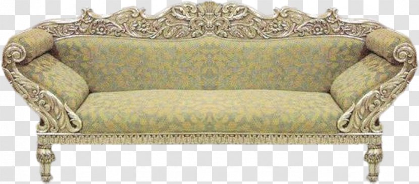 Loveseat Table Furniture Couch - Antique Transparent PNG