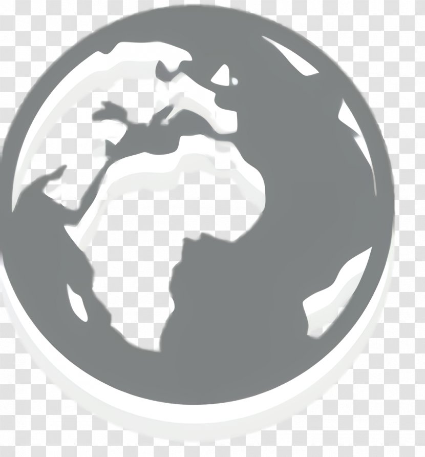 Circle Silhouette - White - Logo World Transparent PNG