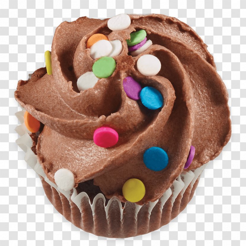 Cupcake Chocolate Cake American Muffins Buttercream - Muffin Transparent PNG