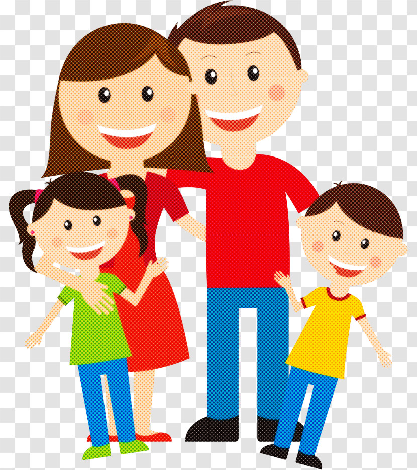 Cartoon People Male Child Sharing Transparent PNG